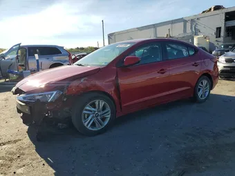 2020 Hyundai Elantra KMHD84LF4LU041967 Lot 48741696