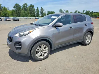 2018 Kia Sportage KNDPMCAC1J7395053 Lot 53121216