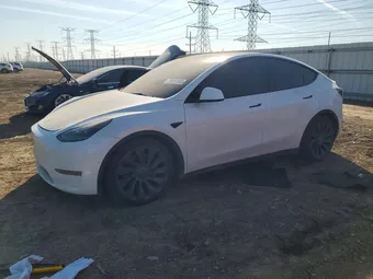 2022 Tesla Model Y 7SAYGDEF7NF407358 Lot 79060345