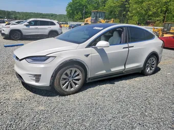 2020 Tesla Model X 5YJXCAE22LF271752 Lot 50149396