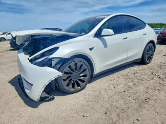 2022 Tesla Model Y 7SAYGDEF9NF361256 Lot 52526786