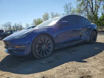 2022 Tesla Model 3 5YJ3E1ECXNF203090 Lot 48935066
