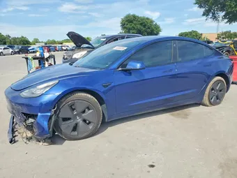 2021 Tesla Model 3 5YJ3E1EB8MF855907 Lot 56588286