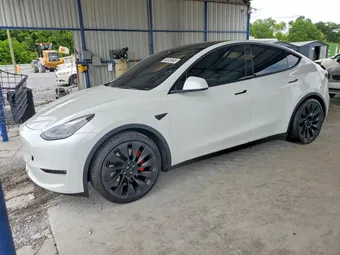 2022 Tesla Model Y 7SAYGDEF6NF441968 Lot 54616646