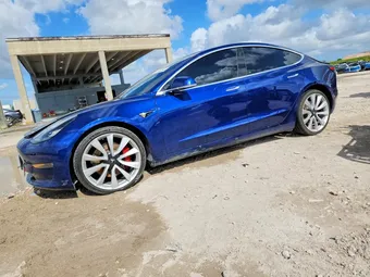 2019 Tesla Model 3 5YJ3E1EB6KF393585 Lot 53546046