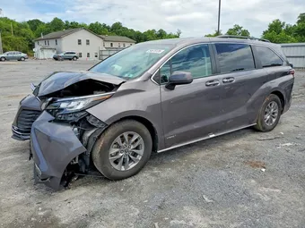 2021 Toyota Sienna 5TDYRKEC1MS025368 Lot 54879126