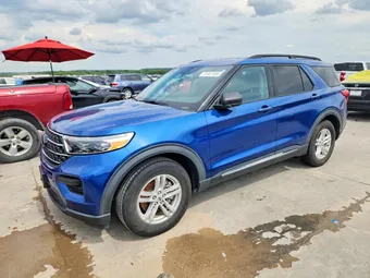 2021 Ford Explorer 1FMSK7DH0MGB17954 Lot 55401506