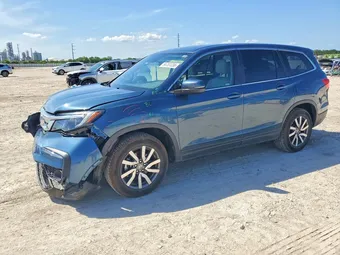 2021 Honda Pilot 5FNYF5H35MB012326 Lot 54761236
