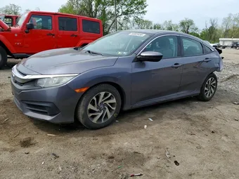 2016 Honda Civic 2HGFC2F75GH538766 Lot 50003456