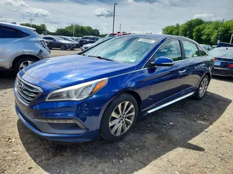 2015 Hyundai Sonata 5NPE34AF2FH136195 Lot 58055666