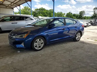 2019 Hyundai Elantra 5NPD84LF0KH455602 Lot 57611536