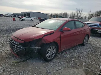 2019 Hyundai Elantra KMHD84LF4KU770503 Lot 48129336