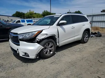 2015 Toyota Highlander 5TDJKRFHXFS181212 Lot 56487516