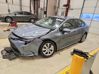 2021 Toyota Corolla 5YFEPMAE1MP163271 Lot 48933386