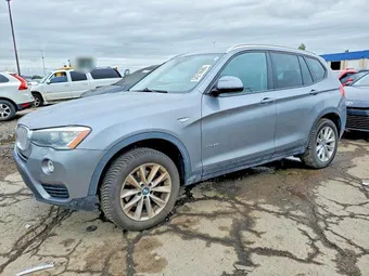 2017 BMW X3 5UXWX9C38H0T21990