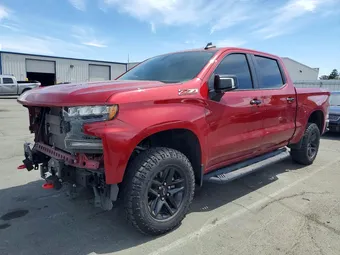 2020 Chevrolet Silverado 1500 1GCPYFEL7LZ305041 Lot 55222326
