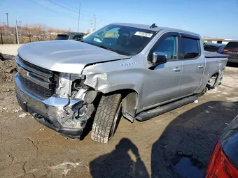 2022 Chevrolet Silverado 1500 LTD 3GCPYJEK9NG125895 Lot 79182825