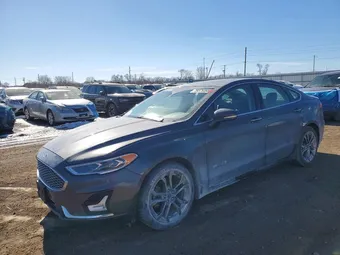 2019 Ford Fusion 3FA6P0RU0KR285819 Lot 79375395