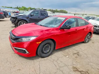 2019 Honda Civic 2HGFC2F61KH507028 Lot 52338496