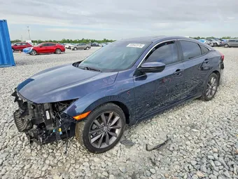 2021 Honda Civic 19XFC1F34ME008849 Lot 55842376