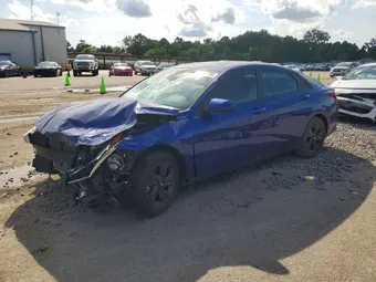 2021 Hyundai Elantra 5NPLM4AG4MH046346 Lot 58814296