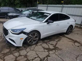 2021 Hyundai Sonata 5NPEJ4J26MH083016 Lot 55406926