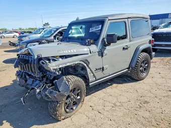 2022 Jeep Wrangler 1C4GJXAG5NW250208 Lot 55319646