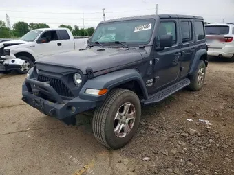 2018 Jeep Wrangler 1C4HJXDG0JW129614 Lot 57857456