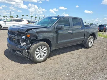 2021 Chevrolet Silverado 1500 1GCPWBEK0MZ216242 Lot 54263586