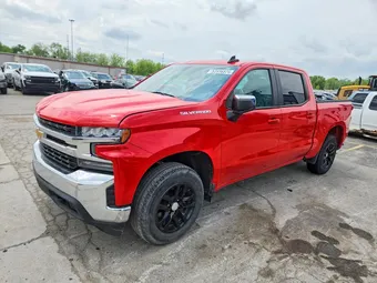 2021 Chevrolet Silverado 3GCPYJEK3MG456681 Lot 53936876