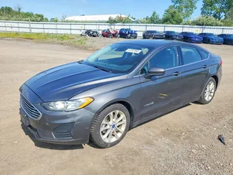 2019 Ford Fusion 3FA6P0LU5KR208288 Lot 57397896