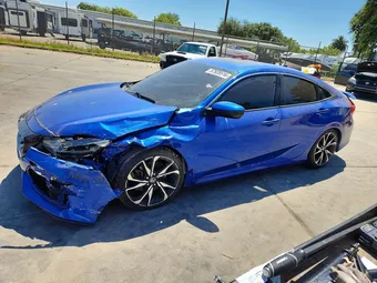 2018 Honda Civic 2HGFC1E5XJH702224 Lot 57928516