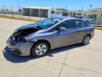 2015 Honda Civic 2HGFB2F5XFH565106 Lot 55691406