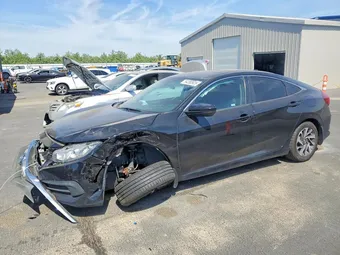 2017 Honda Civic 19XFC2F72HE219174 Lot 54280926