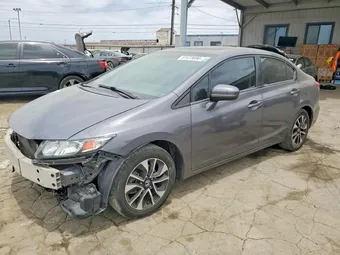 2015 Honda Civic 2HGFB2F86FH519329 Lot 57473096