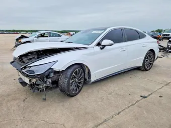 2021 Hyundai Sonata 5NPEH4J28MH063782 Lot 52010416