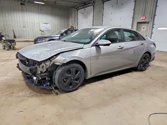 2022 Hyundai Elantra 5NPLM4AG0NH057233 Lot 52804456