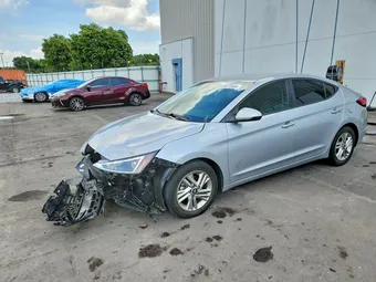 2020 Hyundai Elantra KMHD84LF7LU939351 Lot 55072606