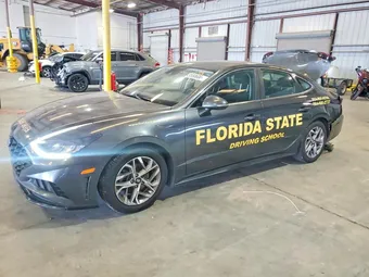 2021 Hyundai Sonata KMHL64JAXMA144449 Lot 49550606