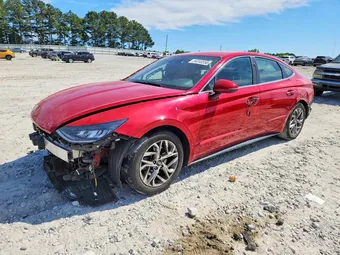 2021 Hyundai Sonata KMHL64JA3MA143613 Lot 54040556