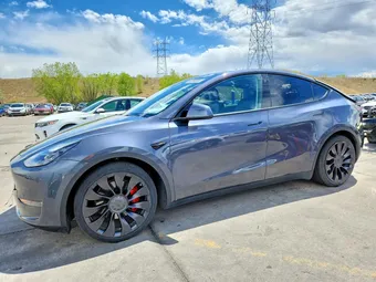 2022 Tesla Model Y 7SAYGDEF9NF452401 Lot 52342056