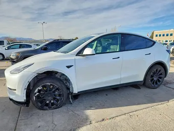 2021 Tesla Model Y Long 5YJYGDEE6MF295963 Lot 75180285