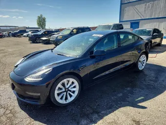 2022 Tesla Model 3 5YJ3E1EA4NF286594 Lot 55919526