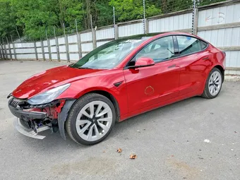 2022 Tesla Model 3 5YJ3E1EA8NF287912 Lot 57622386