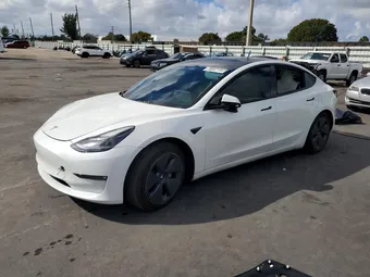 2022 Tesla Model 3 5YJ3E1EA8NF163400 Lot 78682195