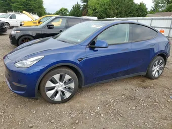 2021 Tesla Model Y Long 5YJYGDEE8MF074560 Lot 57296666