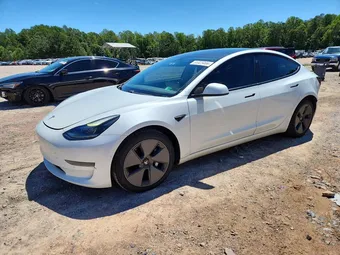 2021 Tesla Model 3 5YJ3E1EAXMF919968 Lot 55323466