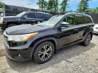 2016 Toyota Highlander 5TDJKRFH2GS500281 Lot 57952136