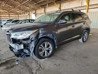 2015 Toyota Highlander 5TDKKRFH2FS104046 Lot 56153766