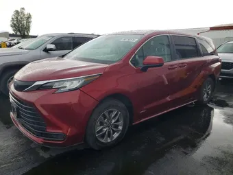 2021 Toyota Sienna 5TDKRKEC5MS042986 Lot 58736576
